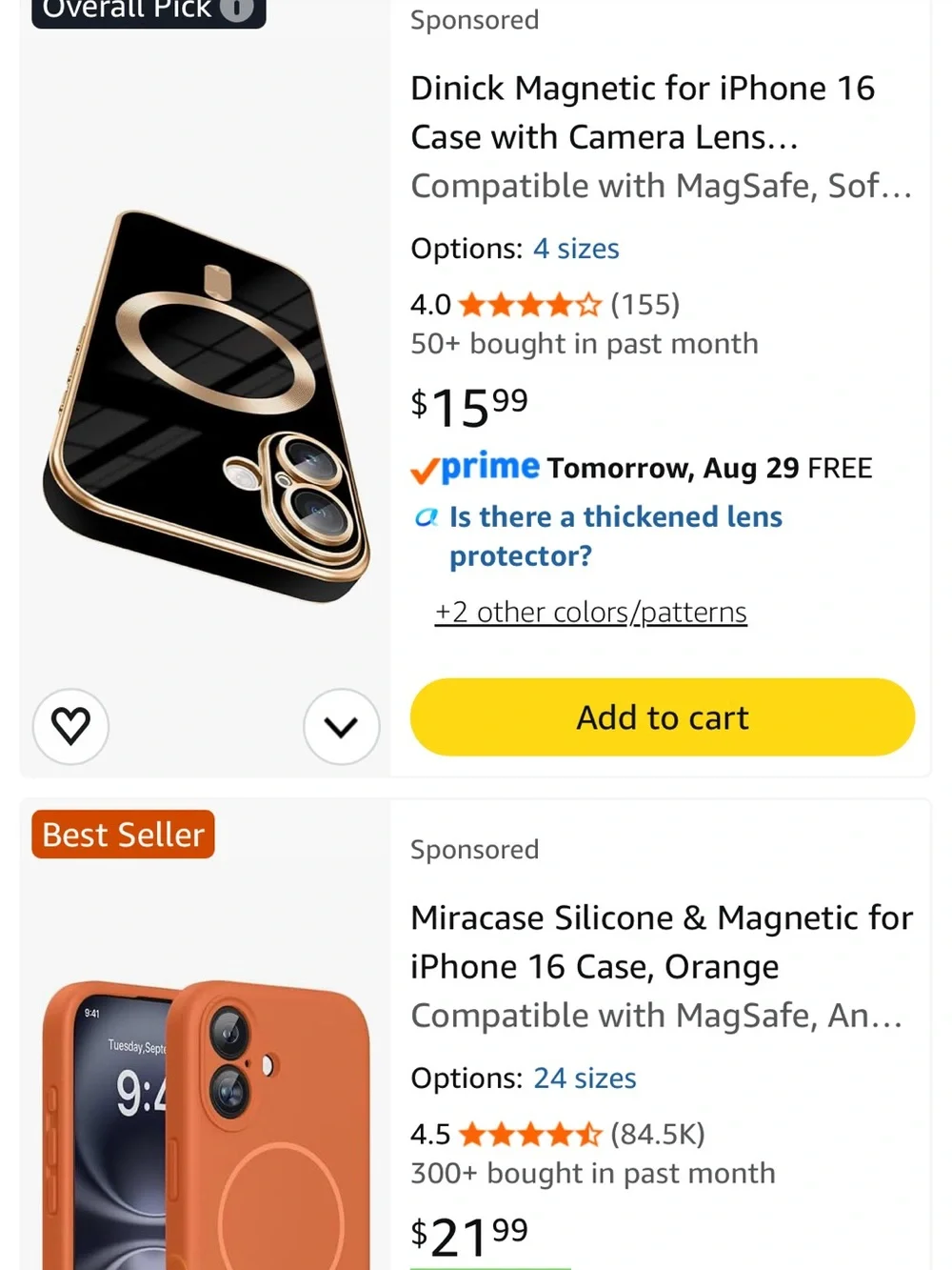 Purple Magnetic Ring Phone Case with Rose Gold Accents